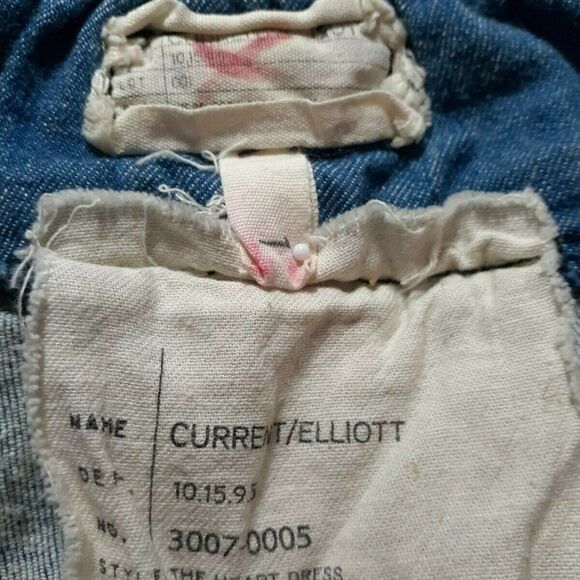 Current Elliot Dress Strapless Denim Mini Small - Picture 11 of 11